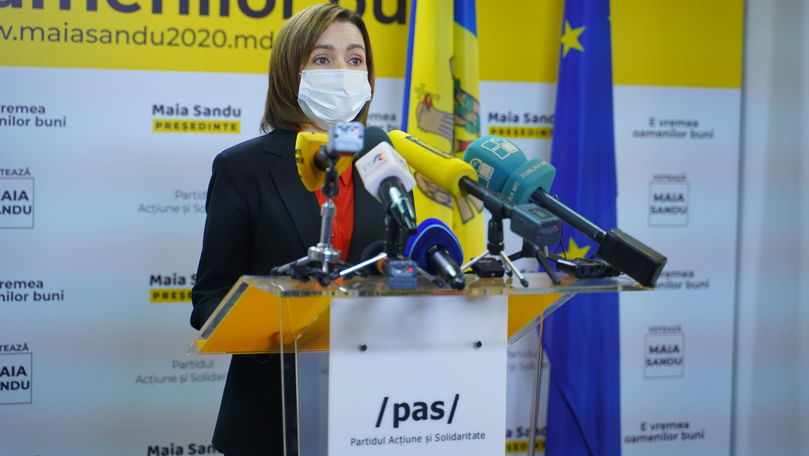 Maia Sandu a renunțat la funcția de lider al PAS: Cine o va înlocui