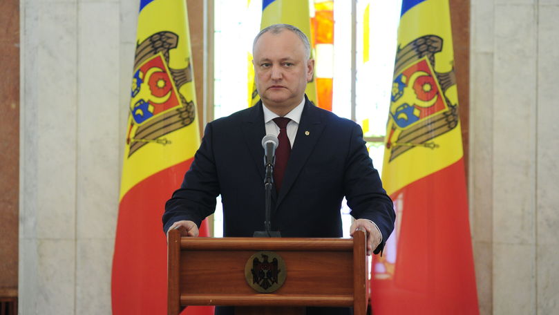 Igor Dodon sugerează opoziției să înregistreze o moțiune de cenzură