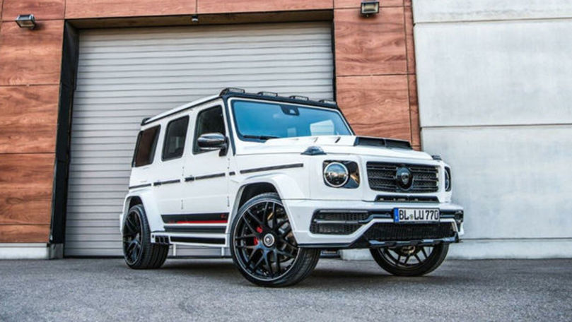 Mercedes-Benz Clasa G a primit îmbunătățiri din partea tunerului Lumma