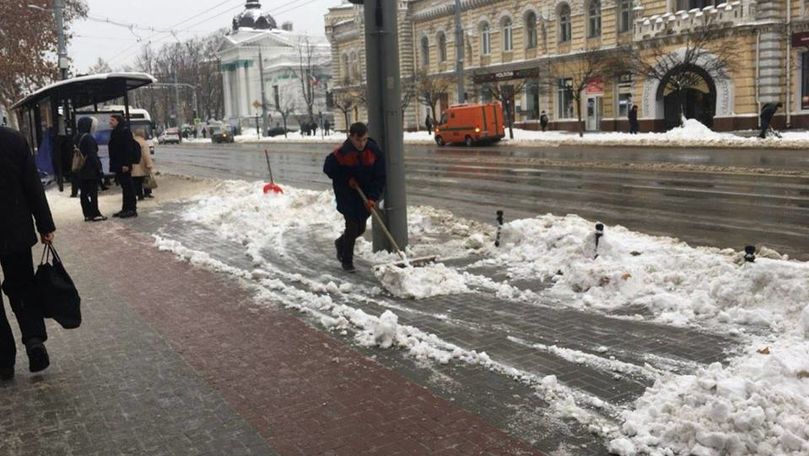 Situația în oraș privind circulația transportului public și deszăpezire