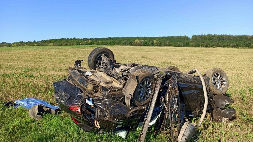 Accident grav la Hâncești: Un mort și un rănit. Primele imagini