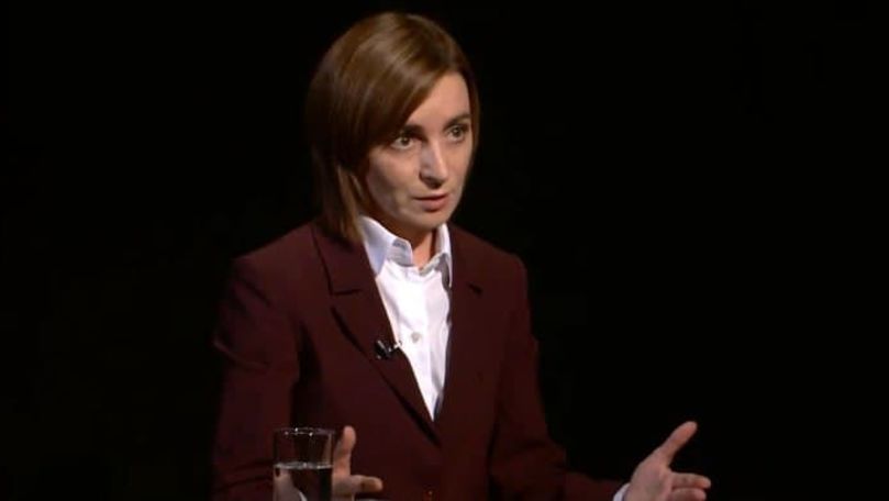 Председатель партии "Действие и солидарность" Майя Санду.