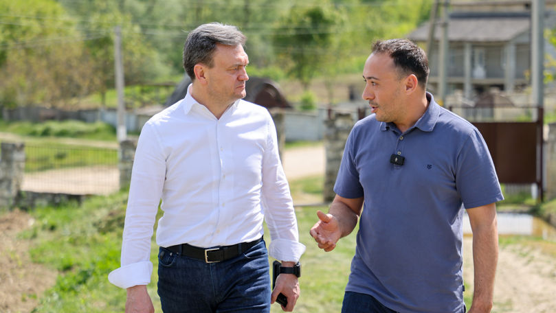 Dorin Recean a vizitat mai multe afaceri locale din raionul Călărași