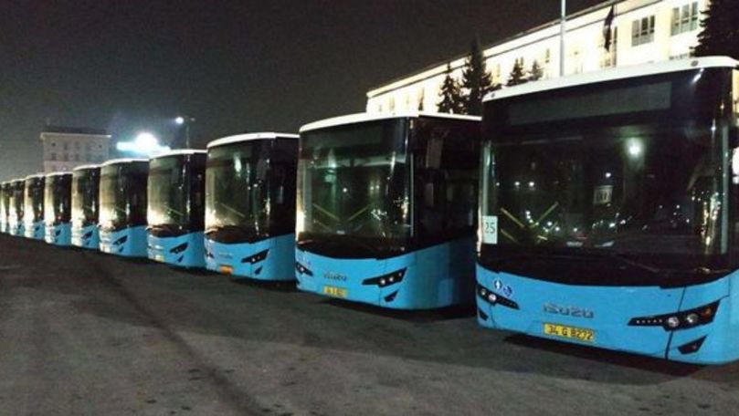 Dosar penal pe achiziţia celor 31 de autobuze ISUZU în Chişinău