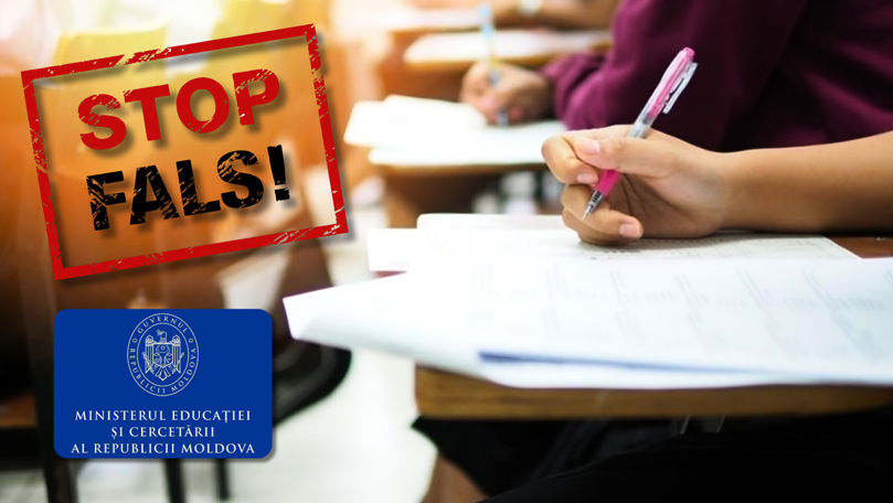 MEC: Informațiile despre vânzarea testelor de examen sunt false