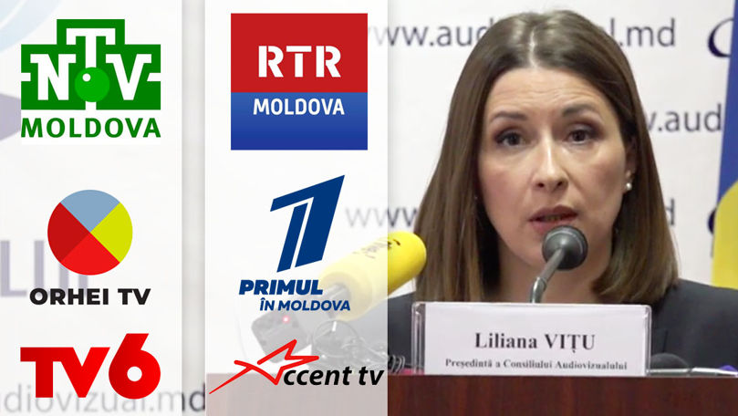 Глава КСТР о лишении каналов лицензии: Пропаганда войны через молчание. Коллаж: Point.md