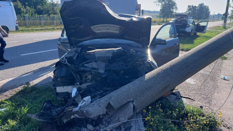 Accident cumplit la Sângerei: Un bebeluș de două luni a ajuns la spital