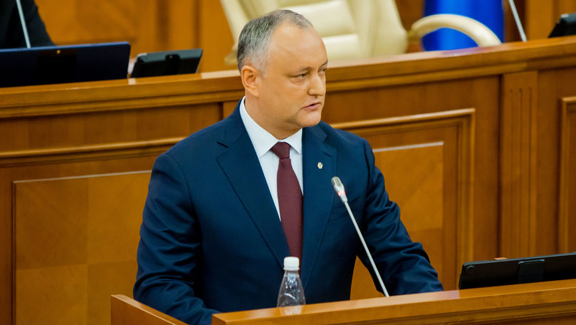 Dodon: Două scenarii prin care gazul din Rusia va ajunge în Moldova