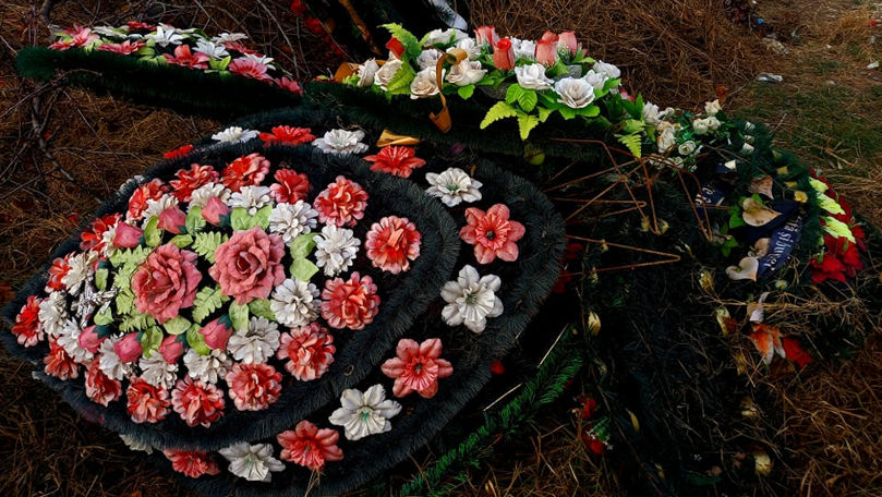Folosirea coroanelor funerare a atins cote maxime în ultimii ani