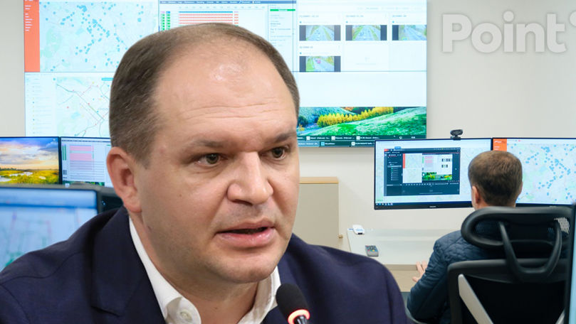 Ион Чебан: Центр мониторинга дорожного движения в Кишиневе начал свою деятельность.