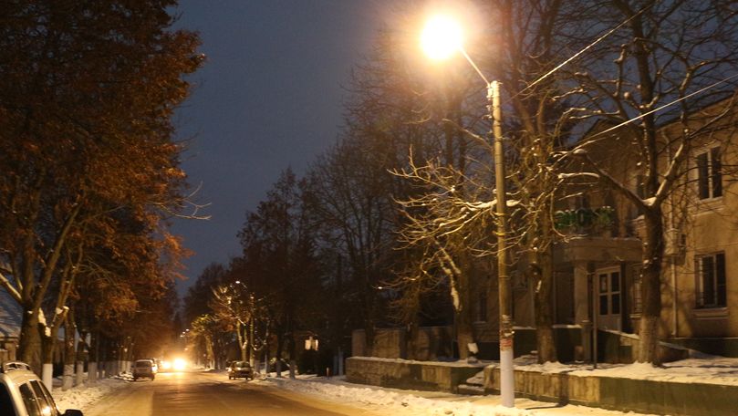 Iluminatul stradal inteligent, inaugurat la Ocnița cu sprijinul UE