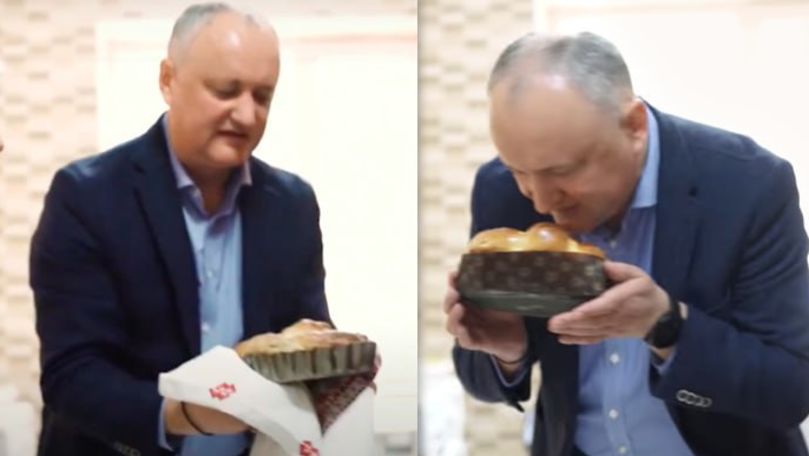 Dodon, despre pasca cumpărată și scoasă din cuptor: Șoc și groază!