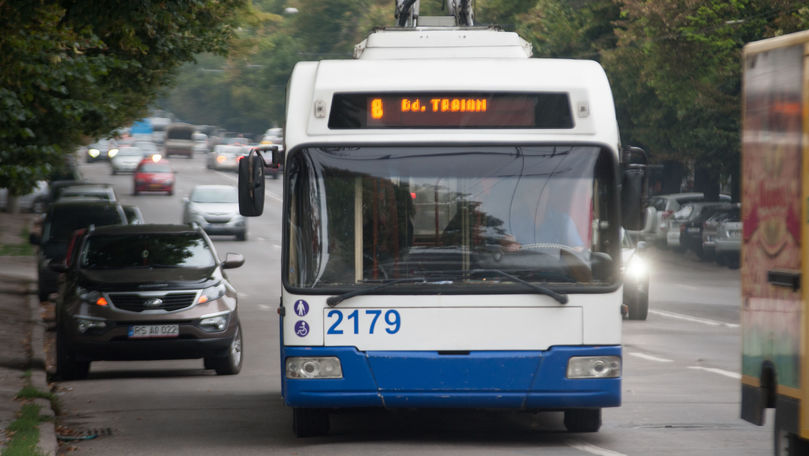 Trafic suspendat pe o stradă din Chișinău pentru săptămâna viitoare