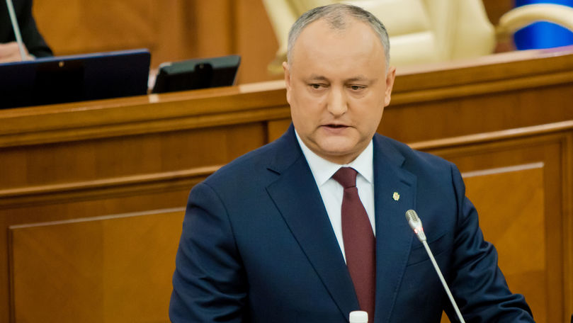 Dodon: Situația e foarte gravă. Nu dizolv astăzi Parlamentul