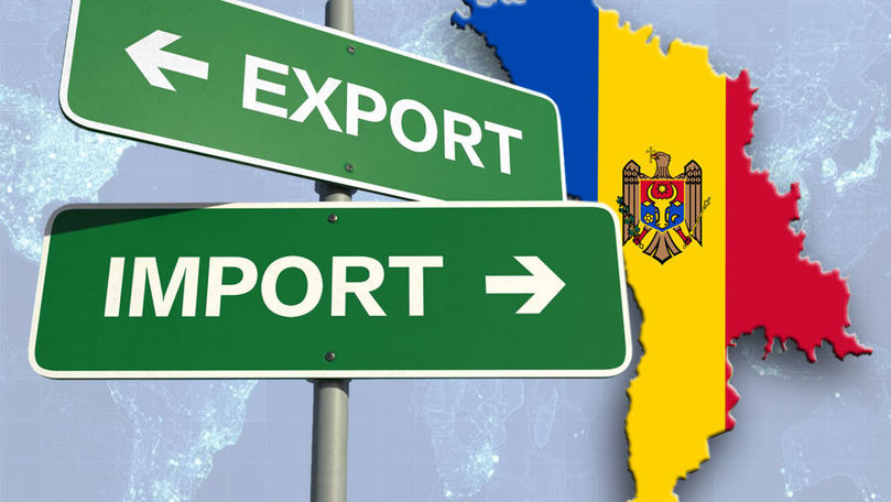 Cu cât a scăzut comerțul extern al Moldovei la începutul lunii august