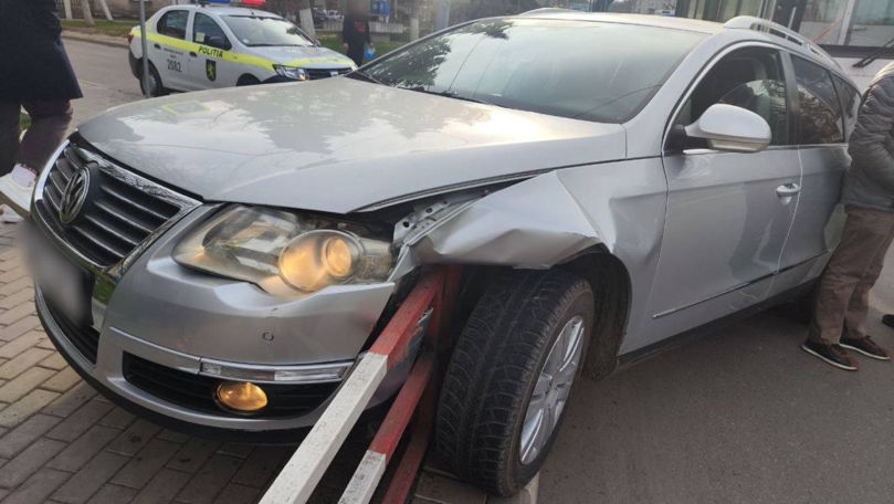 Nu a acordat prioritate troleibuzului: Un accident s-a produs la Bălți
