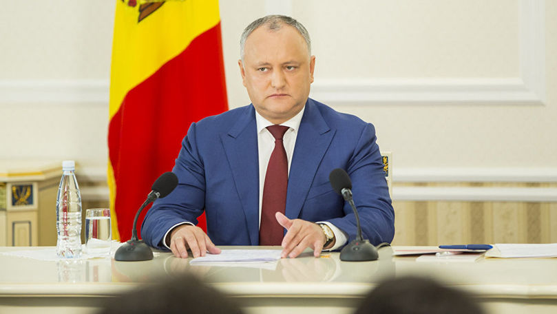 Dodon: Viitorul procuror general trebuie să fie cetăţean al R. Moldova