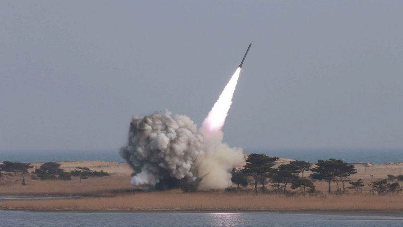 Coreea de Nord a lansat rachete balistice în Marea Japoniei