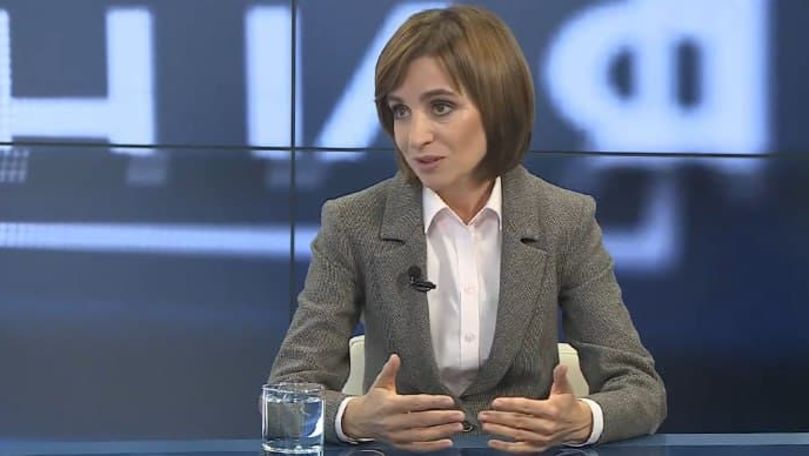 Председатель партии "Действие и солидарность" Майя Санду.