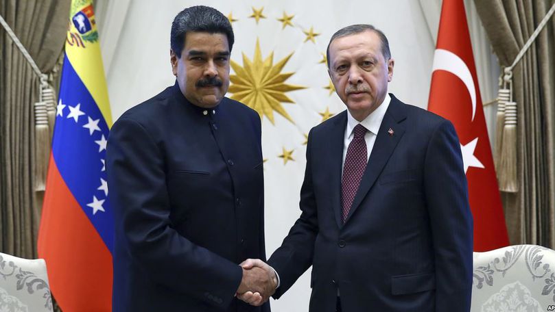 Erdogan l-a felicitat pe Maduro pentru realegerea sa controversată