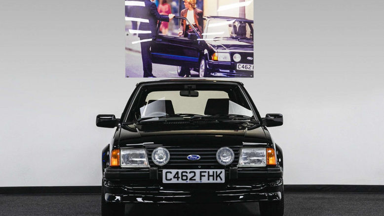 Fordul Escort RS Turbo al Prințesei Diana este scos la licitație