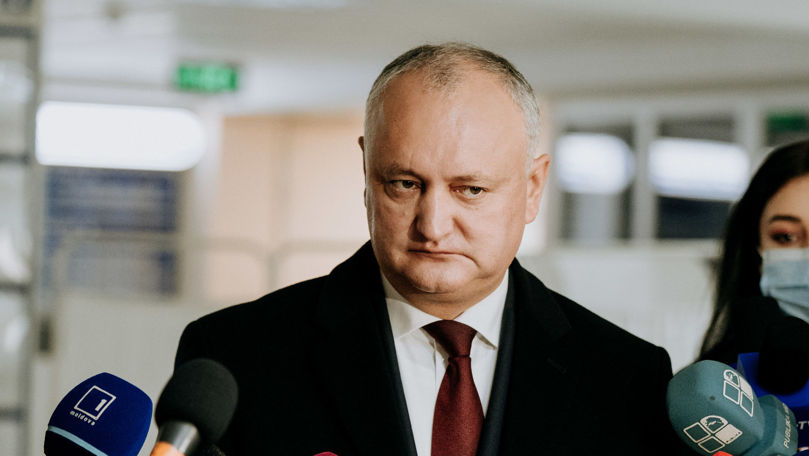 Percheziții la fostul șef de stat, Igor Dodon, în dosarul kuliok