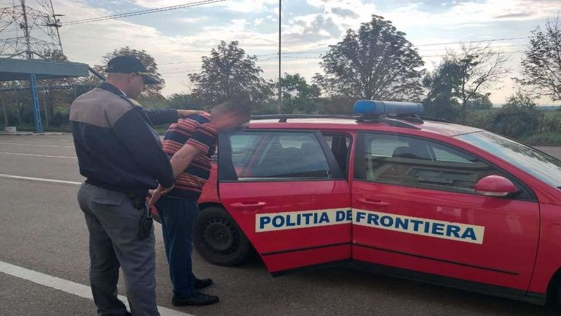 Moldovean dat în căutare de poliția română, reținut la frontieră