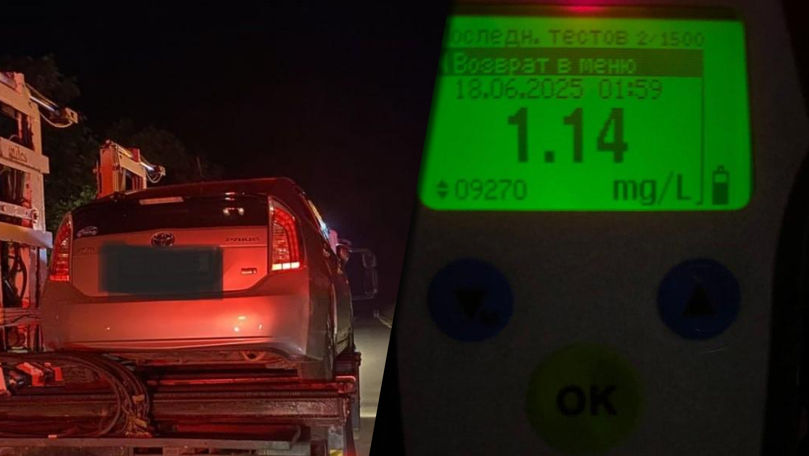 Puhoi: Un șofer a fost prins beat criță la volan