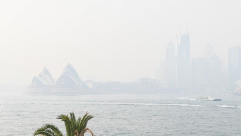 Imagini apocaliptice din Sydney, oraș sufocat de incendiile de vegetație