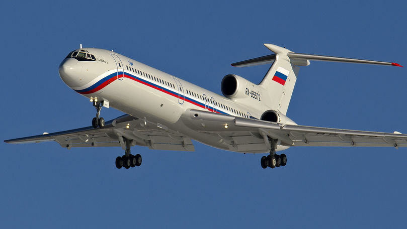 Avionul de linie Tupolev Tu-154 a efectuat ultimul zbor comercial