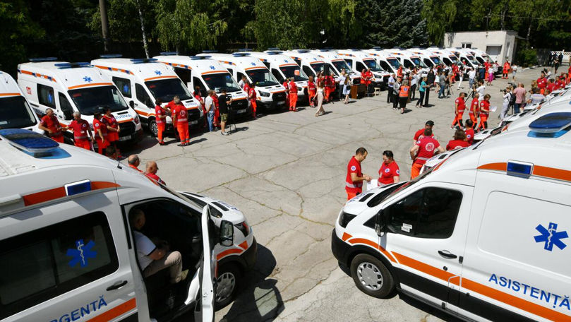 Parcul de ambulanțe al CNAMUP s-a reînnoit cu 30 de unități noi