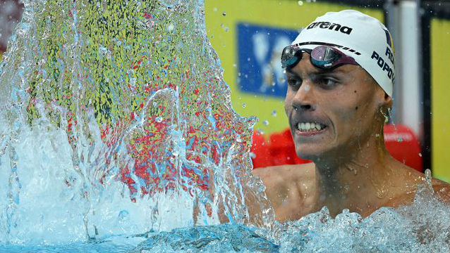 David Popovici a câștigat aur la Campionatul Mondial de Natație
