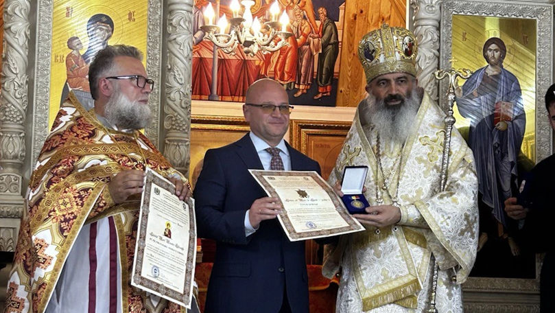 Arina Spătaru și Adrian Culai, decorați cu Distincții de Onoare