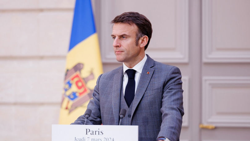 Macron a transmis un mesaj în română în ajunul alegerilor din Moldova