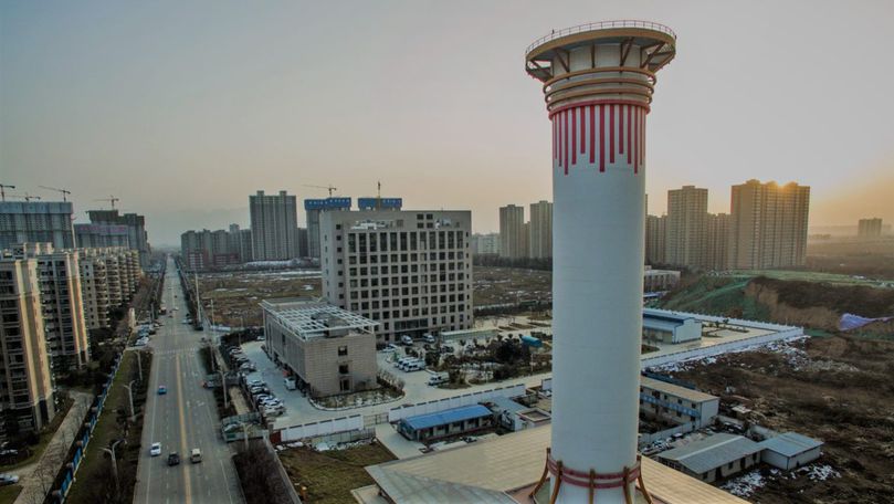 China a construit un turn imens ca să elimine poluarea