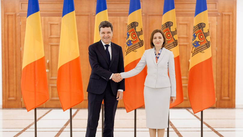 Nicușor Dan: România va sprijini parcursul european al R. Moldova