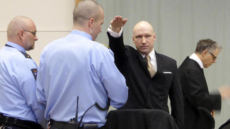 Террорист Андерс Брейвик сменил имя.