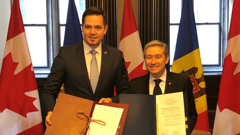 R. Moldova și Canada au semnat Acordul privind protejarea investițiilor