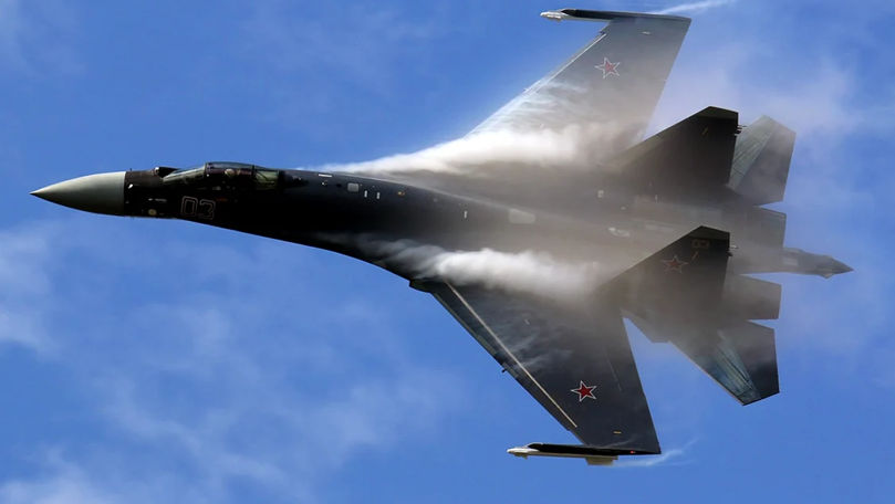 Un avion de vânătoare rusesc s-a apropiat periculos de o dronă franceză