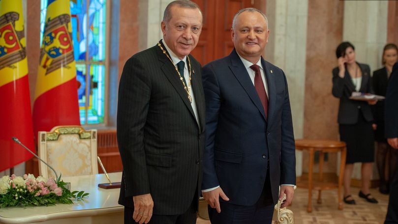 Dodon: Erdogan mi-a spus că nu a cerut expulzarea profesorilor