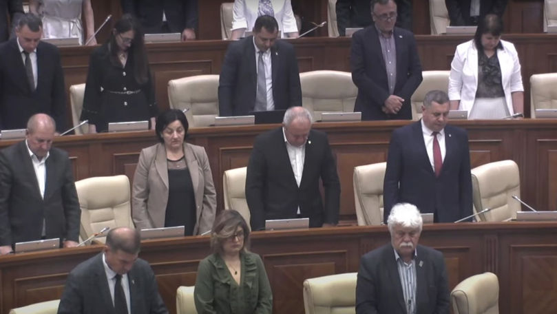 Victimele războiului de pe Nistru au fost comemorate în Parlament
