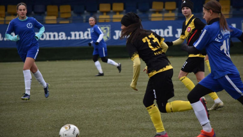 Fotbal feminin. S-au stabilit semifinalistele Cupei Moldovei