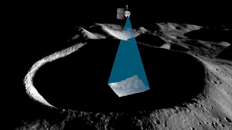 O sondă poate vedea în interiorul craterelor de pe fața nevăzută a Lunii