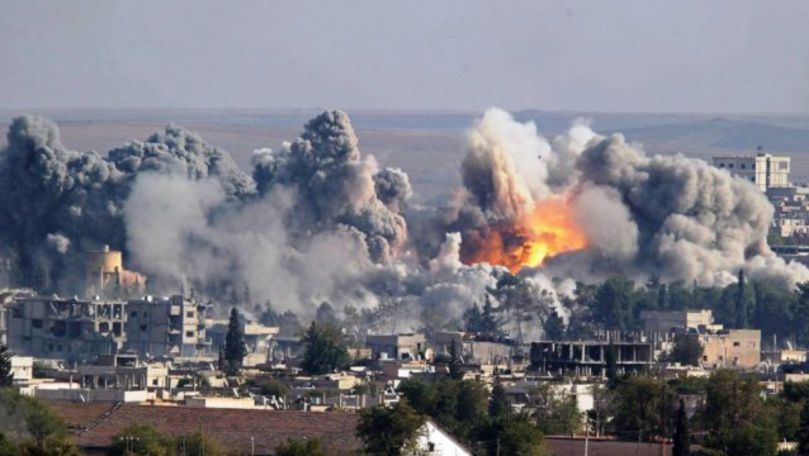 Bombe cu efect devastator, lansate în Siria, în zone locuite de civili