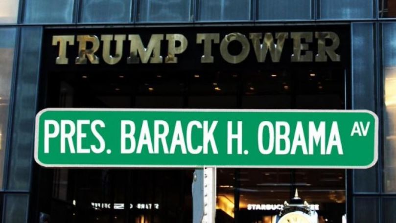 Americanii vor să schimbe denumirea adresei pe care se află Trump Tower