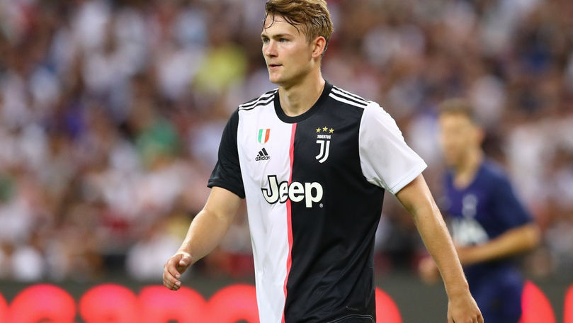 Un nou focar de COVID-19 la Juventus: Matthijs De Ligt, testat pozitiv