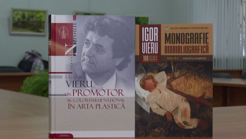 Au fost lansate două monografii dedicate pictorului Igor Vieru