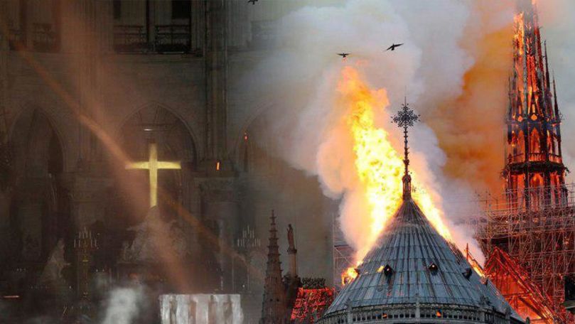 Altarul și Crucea de la Notre-Dame au rămas neatinse de foc
