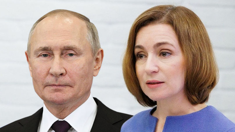 Санду: Россия хочет помешать европейскому пути Молдовы. Коллаж: Point.md