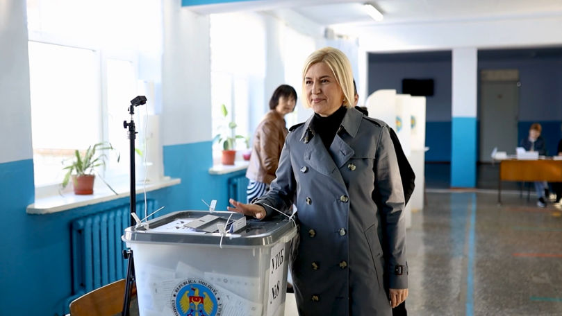 Irina Vlah a votat la Comrat: Localnicii merită o viață mai bună